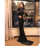 Amala Paul Instagram – Black is the new Black 
period

Wearing @kujtameri 
Shoes @dior 
Styling @pinktrunkk 
Mua @imtiyazkhane24 
#dazzlingthamizhachi #kualalumpur #redcarpet KLCC Convention Centre