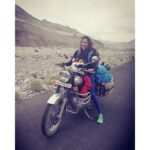 Amala Paul Instagram - Best iron supplement to keep moving! Biker tribe agree? #ladakhdiaries #Himalayas #bikepacking #adventureonabike 💫