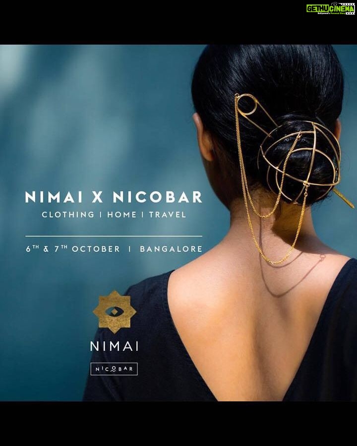 Amala Paul Instagram - B A N G A L O R E! Is it really festive without a ton of twinkle? @shopnimai says nope. The Nicobar x NIMAI travelling show kicks off October 06 from bangalore. Nicobar × Nimai promise you a weekend of jewels & chanderis at Nicobar's beautiful Lavelle road store. Don't miss it guys!!