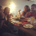 Amala Paul Instagram – #savages #crazybunch #foodies #funfunfun #mumbai