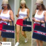 Ameesha Patel Instagram - Posted @withregram • @snehzala Looking Super cool @ameeshapatel9 was seen leaving her residence carying the latest Dior Bag . . #AmeeshaPatel #paparazzi #instadaily #snehzala