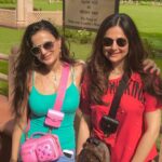 Ameesha Patel Instagram – DELHI .. yesterday’s Museum visit … @mumtazpatels ❤️💖💖