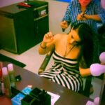 Ameesha Patel Instagram – Shoot mode …, when u are never happy with ur hair 🙈🙈🙈