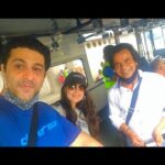 Ameesha Patel Instagram - Delhi ..my companions ...the super actor @rajpalofficial .. my co actor in two films and my super @kuunalgoomer ... ✈️✈️✈️