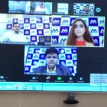 Ameesha Patel Instagram – DELHI .. WORK MODE .. all India product launch via Zoom .. 👍🏻👍🏻👍🏻🌈✅☑️