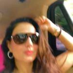 Ameesha Patel Instagram – Mumbai traffic back to its crazy self again 🙈🙈💙💙💙🌈