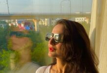 Ameesha Patel Instagram - Nagpur .. work mode … day trip ..