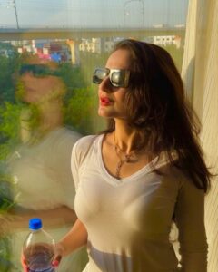 Ameesha Patel Instagram - Nagpur .. work mode … day trip ..
