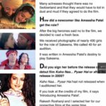 Ameesha Patel Instagram – 🙏🏻🙏🏻🙏🏻🙏🏻🙏🏻 @anilsharma_dir