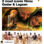 Ameesha Patel Instagram – Posted @withregram • @viralbhayani How time flies and it was today on 15th June,  20 years back that Indian Cinema witnessed two biggest releases. #gadarekpremkatha
#20yearsofgadar 
#sunnydeol #ameeshapatel 
#anilsharma