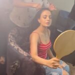 Ameesha Patel Instagram - Work mode .. prep for #GADAR 2