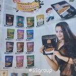 Ameesha Patel Instagram – The first newspaper ad release for #SS groups namkeen .. as their new  brand ambassador… good luck to the entire team in this new venture 👍🏻👍🏻👍🏻