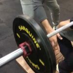 Ameesha Patel Instagram - Heavy weight lifting is my jam ... thanks to @klinton81 who makes evry workout feeel soooo 🔥 lit .. @unitedstrength 👍🏻👍🏻✔️✅