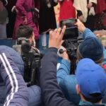 Ameesha Patel Instagram - Kashmir .. baramullah.. shaking a leg with the Indian Army and the youth of Jammu and Kashmir 🌈🌈🌈🌈