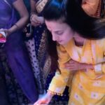 Ameesha Patel Instagram - Missing going to the temple more than all the restaurants and parties .. missing the beautiful Aartis and the sound of the mandir bells chiming ... May GOD keep us all safe 🙏🏻🙏🏻🙏🏻🙏🏻this too shall pass (throwback video ... these times shall return ..have faith )