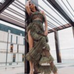 Amy Jackson Instagram - Last night of the year kinda gladrags Wearing @aadnevikofficial Glammed by @thereallubnarafiq Shot by @monamunshi