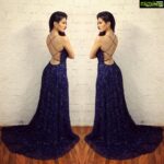 Amyra Dastur Instagram - Shimmering in a #royalblue #sequins #gown by @lavanyacoodly for the 63rd @filmfare awards held last night. #diamondearrings from @anmoljewellers Styled by @talukdarbornali Hair by @ashisbogi Makeup by @makeupandhairbystacy
