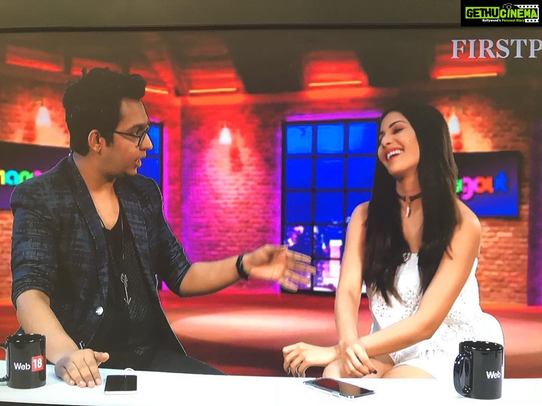 Amyra Dastur Instagram - It’s never dull when you’re interviewing 😘❤️ @renil.abraham