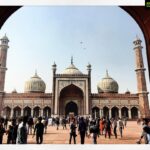 Amyra Dastur Instagram – Sunday afternoon at #JamaMasjid 🙏🏻🎬 Jama Masjid, Delhi