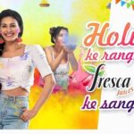 Amyra Dastur Instagram – Wishing everyone a very happy, safe & colourful Holi 💫
.
@fresca_juices