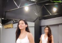 Amyra Dastur Instagram - Cause we can do it better in #heels 😉 #dontrushchallenge 💃🏻 @khushbu_singh @themiddlebeatdancecompany . . . #feelkaroreelkaro #reelitfeelit #reelsindia #reelit #reelchallenge #dancingdolls