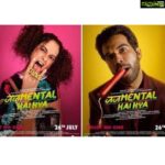 Amyra Dastur Instagram - Cinema is changing. The barrier between ‘Massy’ and ‘Classy’ is evaporating as time passes by. Our audience wants content and to be distracted from reality the minute the Movie begins. That’s exactly what #judgementallhaikya does for you. It’s a film that will keep you on the edge of your seat from start to finish. You’ll definitely have a few laughs and even get a little scared 😈 What I know for certain is that @team_kangana_ranaut & @rajkummar_rao performance will blow your minds, @kovelamudiprakash direction & @kanika.d screenplay will keep you hooked and wanting a hell of a lot more and a special mention to our brilliant cinematographer #PankajKumar who made this film look like a crazy judgeMental ride! A big thank you to @shaaileshrsingh & @ektaravikapoor @balajimotionpictures for finding, believing in and making such different films. And to the heroes behind the scenes - Supro (AKA Ramesh), Tushar (learn to tie a ponytail now buddy) & Suresh (Oscar worthy Junior Artist 👏🏻) I’m missing you already ♥️ A shoutout to @hussain.dalal who will definitely leave a mark in your minds and to @amupuri you were amazinggg on screen! Last but not the least, to my amazing team - @makeupandhairbystacy here’s to our first film together 🥂 @ashisbogi bal toh bahut Achcha tha mere jaan 🎩 Subs you’re number 1!