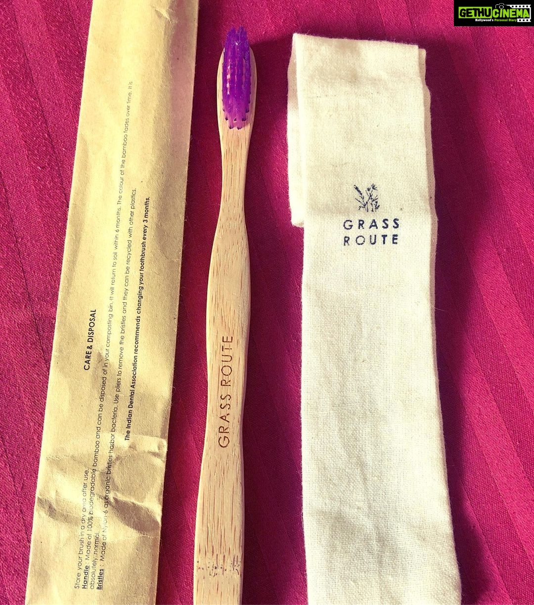 Amyra Dastur Instagram - Hey everyone 👋🏻 Hope you’re all doing well! As most of you know, I’m someone who really cares about protecting and saving our beautiful planet. A lot of people ask me how they can start and here’s a solution ➡️ Switch your plastic toothbrush to a #bambootoothbrush which is 100% #biodegradable whereas plastic takes up to 500 YEARS to decompose! Research this fact yourselves and start doing whatever little you can to decrease your plastic consumption at home. Progress is progress no matter how small. We owe it to our planet to at least try! #savetheworld #reuse #recycle #environmentallyfriendly 🌎🌍🌏