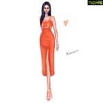 Amyra Dastur Instagram - #Repost @maanaa.10 ・・・ @amyradastur93 in @becandbridge . Styled by @spacemuffin27 . . #art#artsy#digitalart#artwork#myart#artistic#artists#fashionpost#toptags#fashionart#fashionista#likeforlikes#fashion#artistsoninstagram#portrait#illustrationartists#fashiondesigner#illustrator#actor#fashionlover#womensfashion#fashiongram#fashionsketch#fashionillustration#criticschoiceawards#fanart#amyradastur