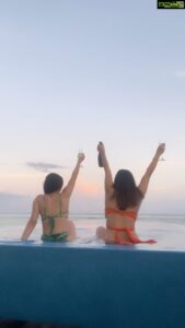 Amyra Dastur Instagram - I’m levitating 🧿✈️🌈🌊☀️🏝
.
.
.
@luxsouthari ♥️
@pangeatravel.in 
.
.
.
#vacaymode #travel #wanderlust #travelreels #maldives #maldivesislands #luxsouthariatoll