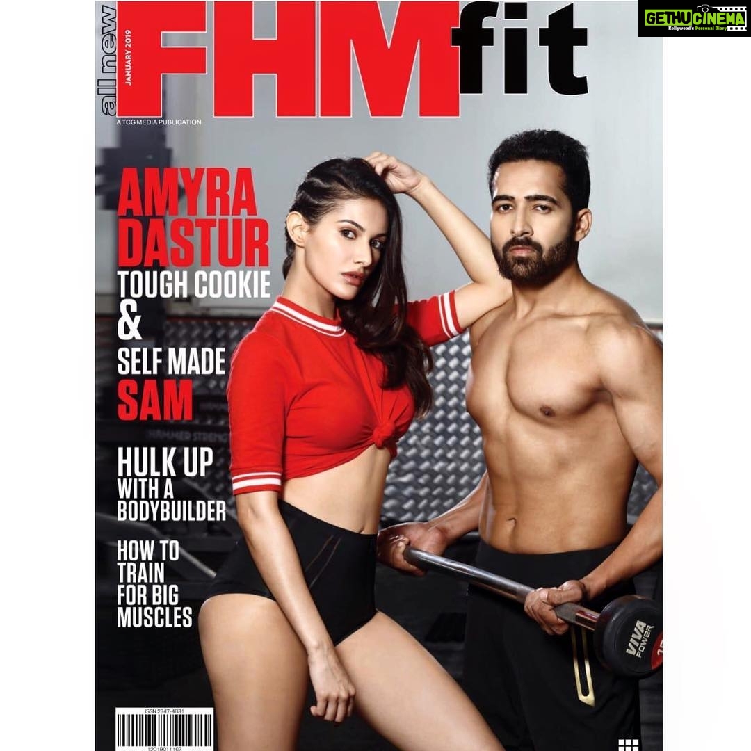Amyra Dastur Instagram - January 2019 with @fhmindia ✨ #covergirl 👑 . . 📸 @munnasphotography Hair by Daksh Dubey Make up by @makeup_by_nainaa Styled by Aakansha Jain, assisted by @mitalig_ Anytime Fitness India