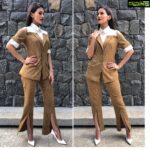 Amyra Dastur Instagram – All suited up in @herabyaj with #jewellery from @azotiique ✨
For #thetripseason2 promotions ➡️ Premiering on @bindasstv’s #facebook & #youtube channel 💻 on the 5th of October 2018 😁
.
.
Styled by @talukdarbornali 💠 Hair & Makeup 💄 by @makeupandhairbystacy 💠
.
@disneyindia #thetrip2 #webseries #trip2 Disney India