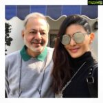 Amyra Dastur Instagram - Happy Happy HAPPY #fathersday papa! You’ve really been my pillar of strength and my source of wisdom. Thank you for always believing in me, supporting me and for always having my back. You taught me how to be an honourable person when times were rough and how to get back up after being kicked down. I love you with all my heart! Have a special day papa, you really deserve it 😁❤️❤️❤️
