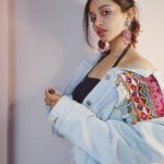 Anaika Soti Instagram - This bubblegum jacket from @oh_soboho is a whole vibe....@shagunsoti @little.misswanderer