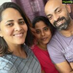 Anasuya Bharadwaj Instagram - To new beginnings.. to choosing to be kind.. grateful and happy.. to 2022 ! #HappyNewYear #Happy2022 !! From mine to yours! ♥️🎉🙏🏻🧿