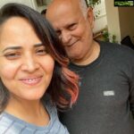 Anasuya Bharadwaj Instagram - To new beginnings.. to choosing to be kind.. grateful and happy.. to 2022 ! #HappyNewYear #Happy2022 !! From mine to yours! ♥️🎉🙏🏻🧿