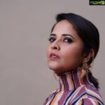 Anasuya Bharadwaj Instagram - Selectiveness is the key to peace of mind. 😌 For #Jabardast #tonyt PC: @valmikiramuphotography