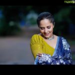 Anasuya Bharadwaj Instagram - She is strong, She is opinionated , She is didactic, And she takes pride in her Stride. For #Jabardast #tonyt Blouse by @vaasavicouture 🍂 PC: @valmikiramuphotography 🦋