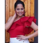 Anasuya Bharadwaj Instagram - Round up of all the amazing looks we did last month ❤ My muse for life, @itsme_anasuya 🥰 #GauriXAnasuya 👭