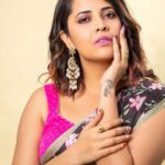 Anasuya Bharadwaj Instagram - Only you are in charge of your life.. 🦩 For #Jabardast #tonyt Outfit & Styling @gaurinaidu 💖 PC: @chinthuu_klicks
