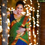 Anasuya Bharadwaj Instagram - Needless to say.. I feel my best self in #Handlooms ! So warm.. so protective.. so close to home feels.. Can’t thank you enough @gaurinaidu ❤️ for creating this outfit for me like a fairy godmother 🧚🏻‍♀️ in no time! And the festivities continue!! 🪔💫❤️🤩 For #MasterchefTelugu ‘s #DiwaliSpecial 🪔 #tonyt 8:30pm onwards only on @geminitv 🥰 Jewels by @lorifinejewellery 👑 PC: @valmikiramuphotography ✨