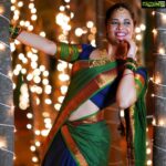 Anasuya Bharadwaj Instagram - Needless to say.. I feel my best self in #Handlooms ! So warm.. so protective.. so close to home feels.. Can’t thank you enough @gaurinaidu ❤️ for creating this outfit for me like a fairy godmother 🧚🏻‍♀️ in no time! And the festivities continue!! 🪔💫❤️🤩 For #MasterchefTelugu ‘s #DiwaliSpecial 🪔 #tonyt 8:30pm onwards only on @geminitv 🥰 Jewels by @lorifinejewellery 👑 PC: @valmikiramuphotography ✨