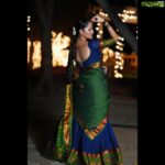 Anasuya Bharadwaj Instagram - And the festivities continue!! 🪔💫❤️🤩 For #MasterchefTelugu ‘s #DiwaliSpecial 🪔 #tonyt 8:30pm onwards only on @geminitv 🥰 Wearing @gaurinaiduofficial 🤩 @gaurinaidu 🦜 Jewels by @lorifinejewellery 👑 PC: @valmikiramuphotography ✨