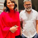 Anasuya Bharadwaj Instagram – Happiest of birthdays to the most fiercest of directors yet ammaazingglyyy sweetest @aryasukku Sir!!! May you have/give us another stupendous year!!!! #thaggedhele🔥🥳🎉