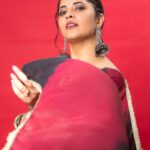 Anasuya Bharadwaj Instagram - Darling.. Shine. That’s all. For #Jabardast #tonyt Outfit & Styling @gaurinaidu 💃 PC: @chinthuu_klicks 😊