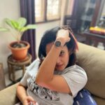 Anasuya Bharadwaj Instagram - Playing Random clicks.. also showing off my new gift from my man @susank.bharadwaj 😘 @emporioarmani