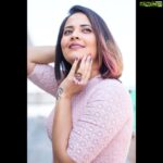 Anasuya Bharadwaj Instagram - I missed you too 💞 🤗 For #Jabardast #tonyt Outfit & Styling : @gaurinaidu 🎀 PC: @chinthuu_klicks 👻