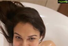 Andrea Jeremiah Instagram - #weekendvibes 🛁💕