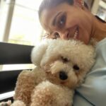 Andrea Jeremiah Instagram – Post gym morning #selfies with my baby boy @jonsnow.bichon who didn’t get much sleep last night thanks to crackers going off well past midnight 🤬🤬🤬 

Yes, #diwali is a special time for us all, but also a scary time for pets, the old & the sick… So let’s be kind this Diwali 🙏🏻