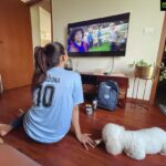 Andrea Jeremiah Instagram - After a great Diwali weekend, I’m ready to kick back my feet and relax… And what better way to unwind than by binge-watching Maradona: Blessed Dream! On @primevideoin Truly the stuff of legends ⚽️❤️ #maradona #football #legend #amazonprime