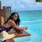 Andrea Jeremiah Instagram – Kinda blue 💙 

#maldives #travel #getaway